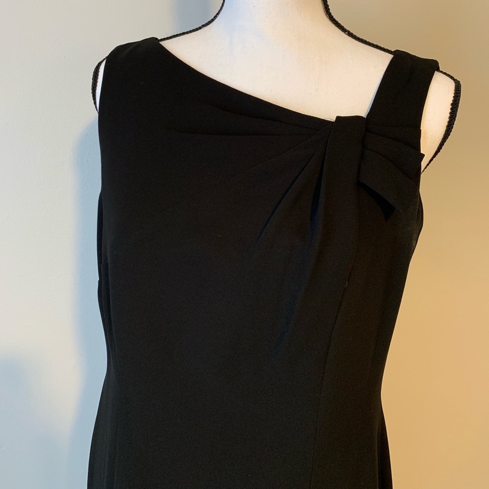 Black sheath dress -